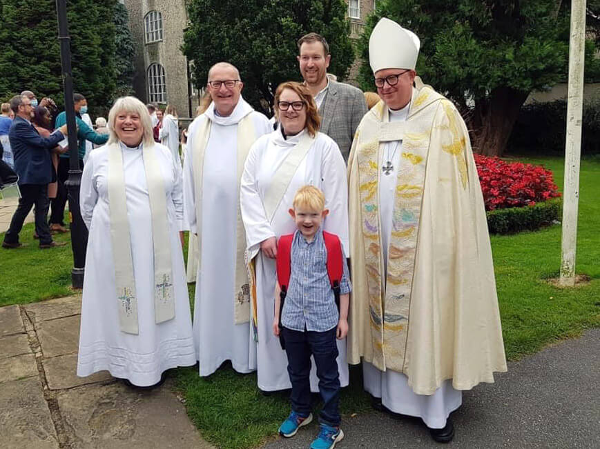 Becs Challis ordained deacon