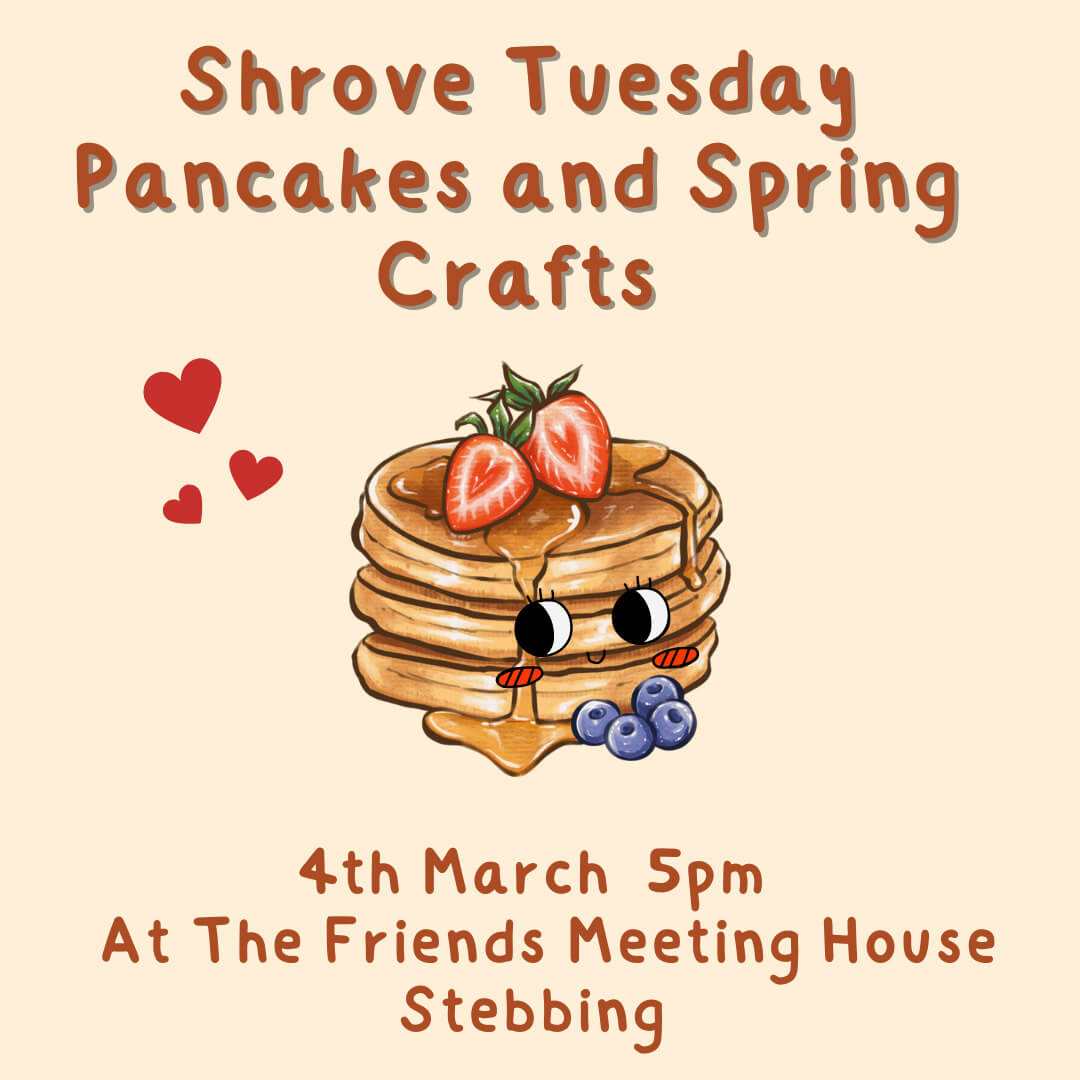 Beige minimalist national pancake day