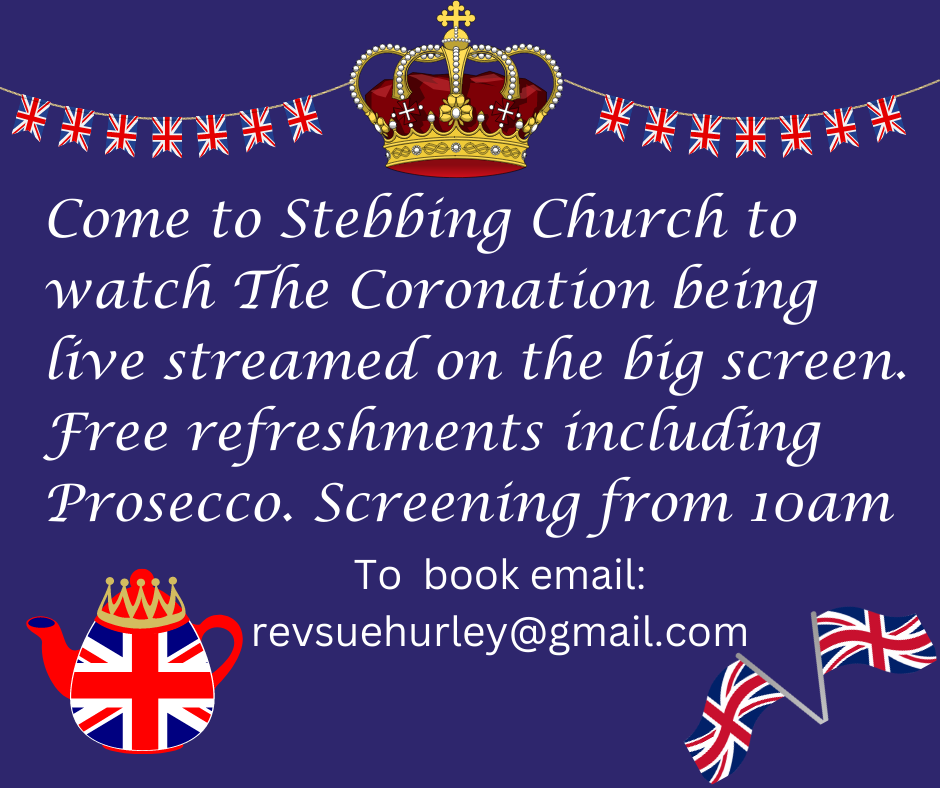 Stebbing Church May 6th 2023 coronation