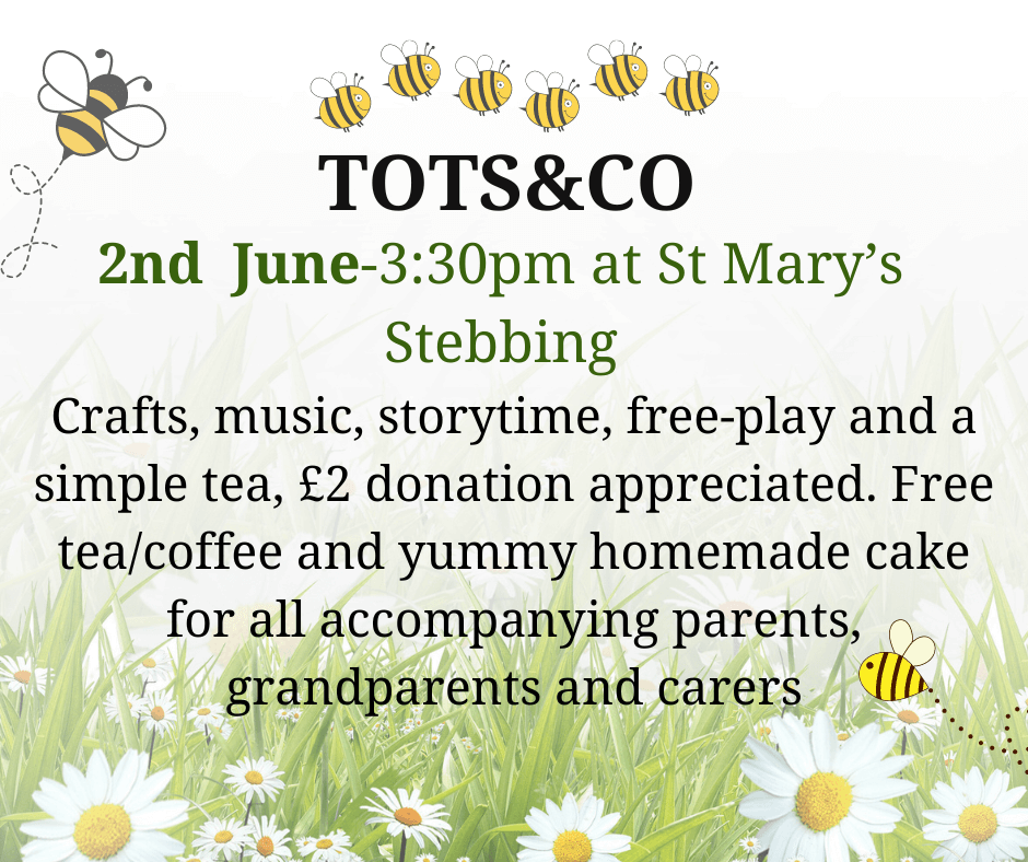 Tots and co 2nd June