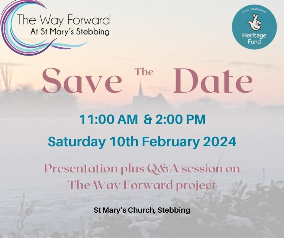 way forward save the date